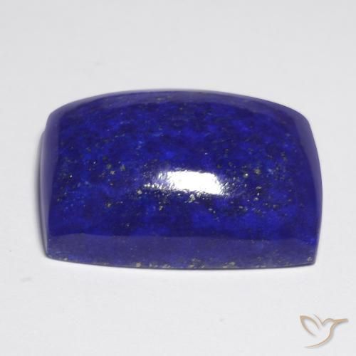 Lapis Lazuli Gemstone in 20 x 15 mm (calibrated) Size for Sale, Lapis Lazuli Stone in Intense Navy Blue Color
