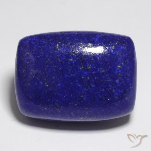 23.79 ct Blue Lapis Lazuli Stone, Natural Lapis Lazuli in Cushion Cabochon Shape for Sale