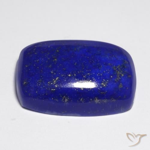 Lapis Lazuli Gemstone in 20 x 15 mm (calibrated) Size for Sale, Lapis Lazuli Stone in Intense Navy Blue Color