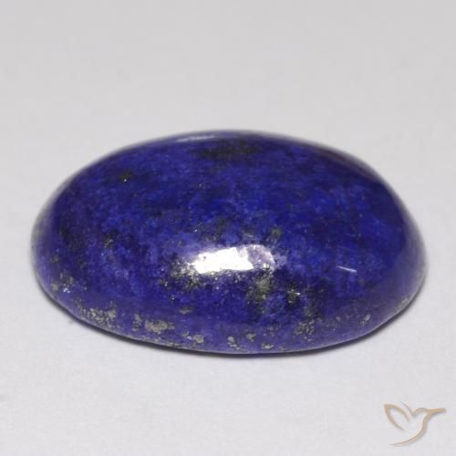 Lapis Lazuli Gemstone in 16.9 x 12.3 mm Size for Sale, Lapis Lazuli Stone in Intense Navy Blue Color