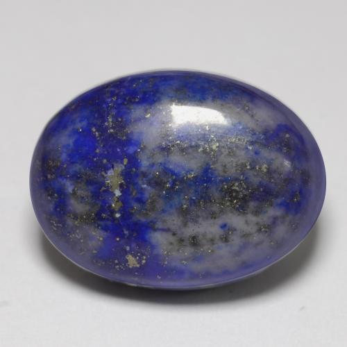 13.32 ct Blue Lapis Lazuli Stone, Natural Lapis Lazuli in Oval Cabochon Shape for Sale