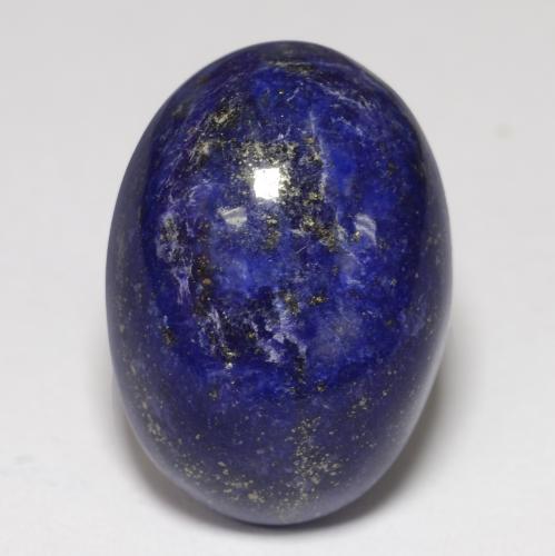 Темно-синий Лазурит Камень - 11.5ct Овал Кабошон (ID: 551514)