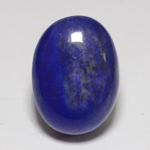 Navy Blue Lapis Lazuli Gem - 11ct Oval Cabochon (ID: 551519)