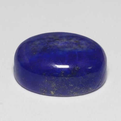 Lapis Lazuli Gemstone in 15.1 x 11.2 mm Size for Sale, Lapis Lazuli Stone in Navy Blue Color