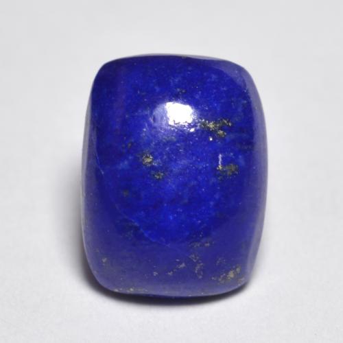 Azul marino intenso Lapislázuli Gema - 1.6ct Cabujón forma Cojín (ID: 553156)