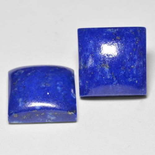 13.11 ctw Blue Lapis Lazuli Stones, Natural Lapis Lazuli in Square Cabochon Shape for Sale