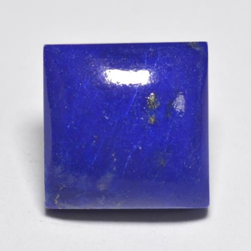Bright Blue Lapis Lazuli Gem - 6.8ct Square Cabochon (ID: 553392)