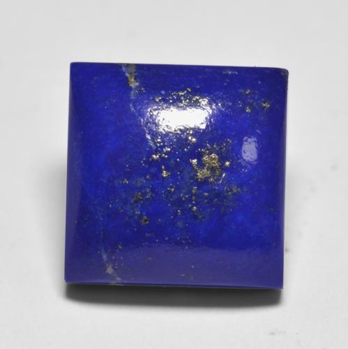 Intense Navy Blue Lapis Lazuli Gem - 7.9ct Square Cabochon (ID: 553397)