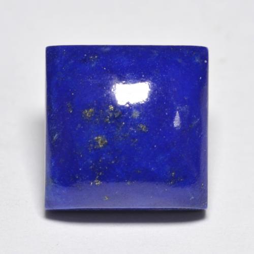 Azul claro Lapislázuli Gema - 7.5ct Cabujónes Cuadrado (ID: 553400)