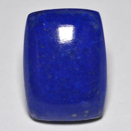 Intense Navy Blue Lapislazzulo Gem - 14.3ct Cabochon a cuscino (ID: 553707)