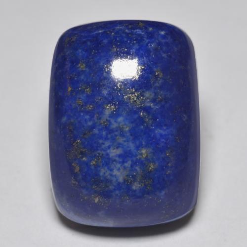Navy Blue Lapislazuli Edelstein - 16.5ct Kissen Cabochon (ID: 553709)