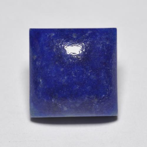 Deep Egyptian Blue Lapis Lazuli Gem - 6.7ct Square Cabochon (ID: 553710)