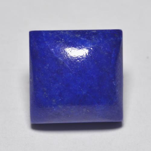Azul marino intenso Lapislázuli Gema - 6.8ct Cabujónes Cuadrado (ID: 553712)