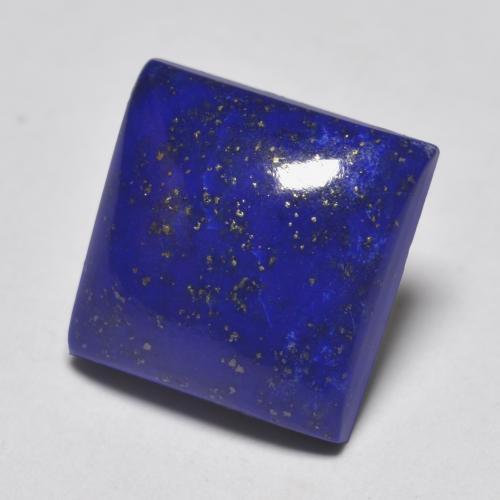 6.19 ct Blue Lapis Lazuli Stone, Natural Lapis Lazuli in Square Cabochon Shape for Sale