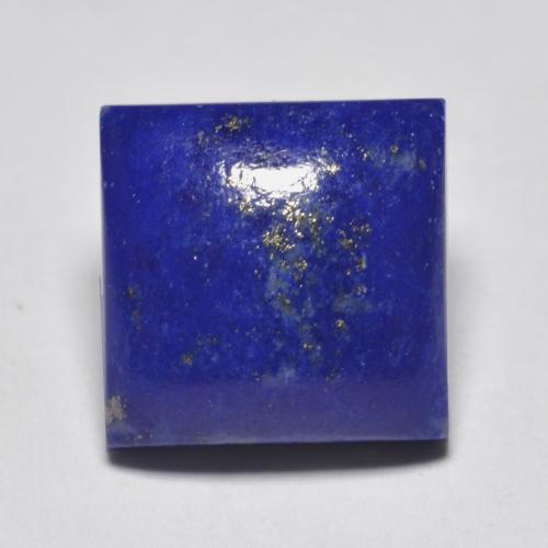 Intense Navy Blue Лазурит Камень - 7ct Квадратный Кабошон (ID: 553716)