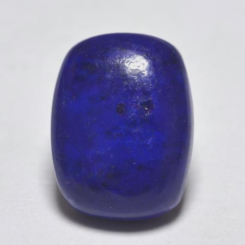 Intense Navy Blue Lapis Lazuli Gem - 1.4ct Cushion Cabochon (ID: 554426)