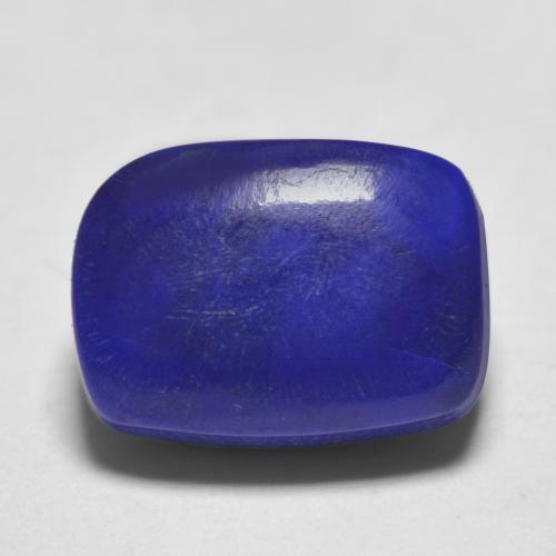 1.35 ct Blue Lapis Lazuli Stone, Natural Lapis Lazuli in Cushion Cabochon Shape for Sale
