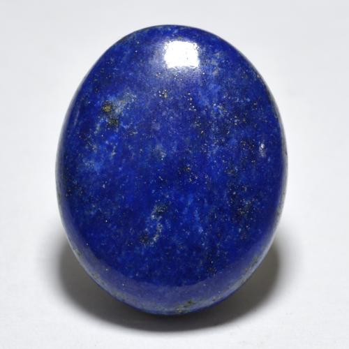 Bleu vif Lapis-lazuli gemme - 16.4ct Ovale Cabochon (ID: 555403)