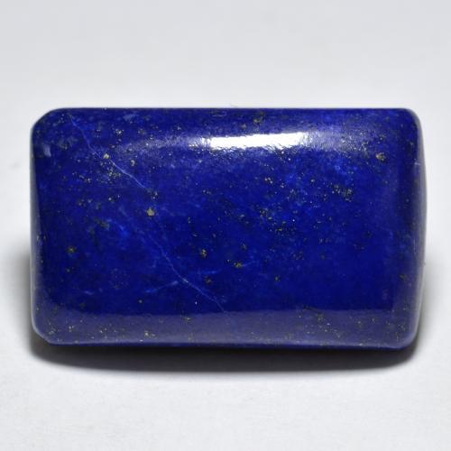 27.54 ct Blue Lapis Lazuli Stone, Natural Lapis Lazuli in Baguette Cabochon Shape for Sale
