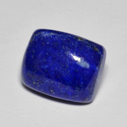 Azul claro Lapislázuli Gema - 4.6ct Cabujón forma Cojín (ID: 591655)