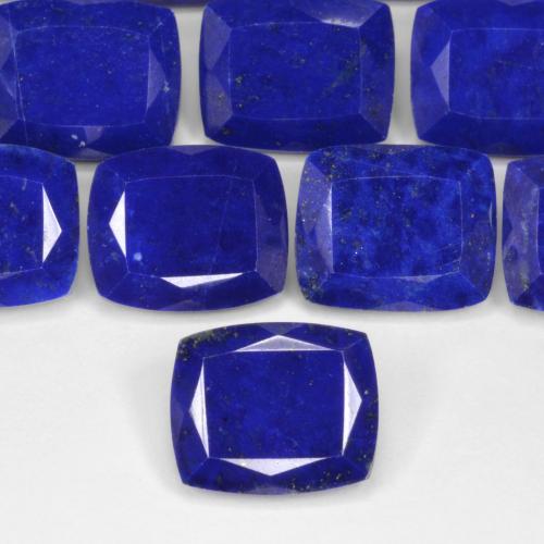 4.76 ct Blue Lapis Lazuli Gemstone, Lapis Lazuli Gem in Cushion-Cut Shape for Sale.