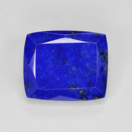 Electric Blue Lapislazuli Edelstein - 4.7ct Kissenschliff (ID: 621902)