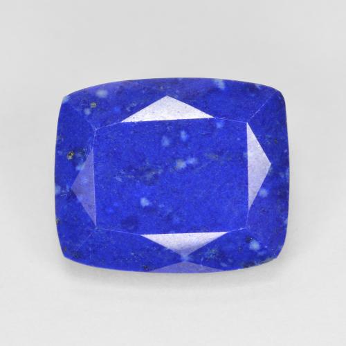 12 x 9,9mm kissenschliff blauer Lapislazuli aus Afghanistan, Gewicht 5,02 ct, 1 Stück Lapislazuli - Farbe: Hellblau, natürlicher Edelstein in Opaque Reinheit, Mohs-Härte von 5 - 6, Photo A
