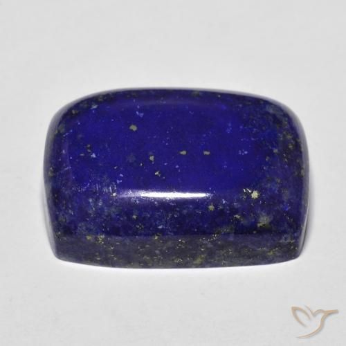 Lapis Lazuli Gemstone in 20 x 15 mm (calibrated) Size for Sale, Lapis Lazuli Stone in Deep Blue Color