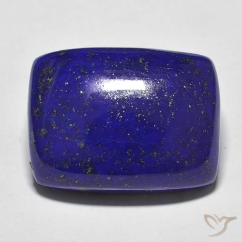 23.05ct Natural Deep Blue Lapis Lazuli, Cushion, Opaque