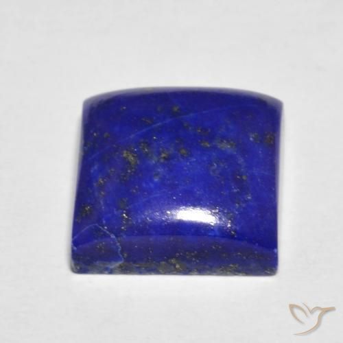 Lapis Lazuli Gemstone in 11 x 11 mm (calibrated) Size for Sale, Lapis Lazuli Stone in Dark Blue Color