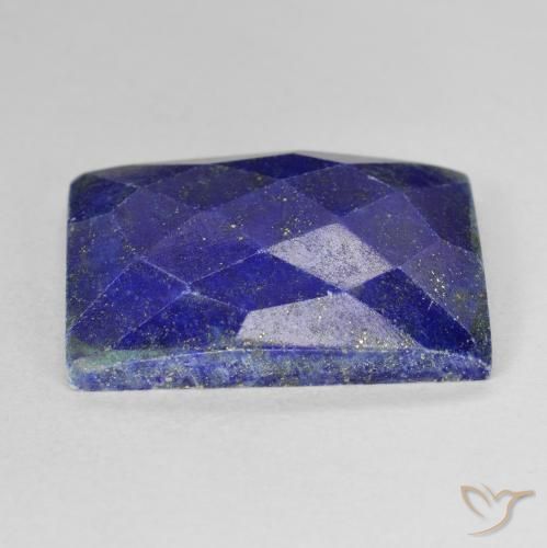 Lapis Lazuli Gemstone in 21.1 x 15.8 mm Size for Sale, Lapis Lazuli Stone in Deep Blue Color