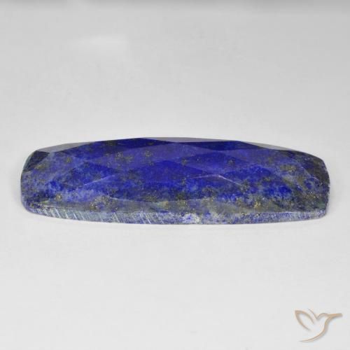 Lapis Lazuli Gemstone in 42.9 x 16.7 mm Size for Sale, Lapis Lazuli Stone in Medium Blue Color