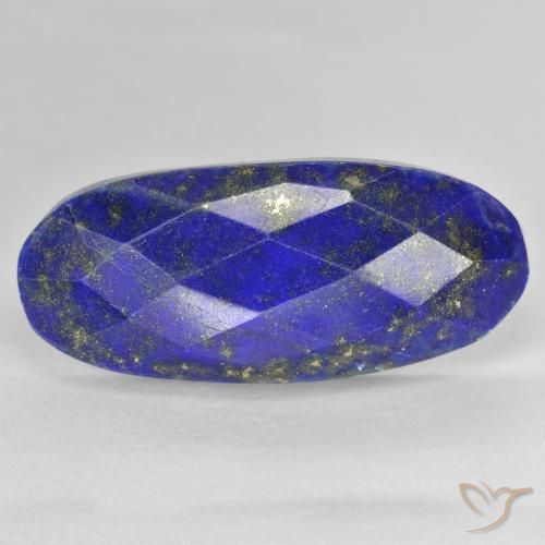 19.00ct Natural Deep Blue Lapis Lazuli, Oval, Opaque