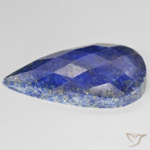 Lapis Lazuli Gemstone in 32.4 x 18.6 mm Size for Sale, Lapis Lazuli Stone in Bright Blue Color