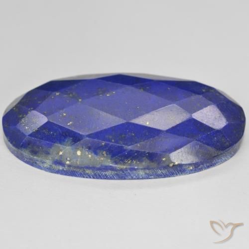 Lapis Lazuli Gemstone in 31.1 x 17.5 mm Size for Sale, Lapis Lazuli Stone in Bright Blue Color