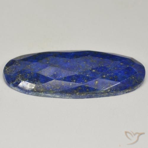 Lapis Lazuli Gemstone in 39.4 x 16.3 mm Size for Sale, Lapis Lazuli Stone in Dark Blue Color