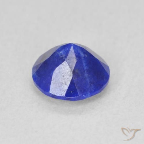 Lapis Lazuli Gemstone in 6 mm (calibrated) Size for Sale, Lapis Lazuli Stone in Electric Blue Color