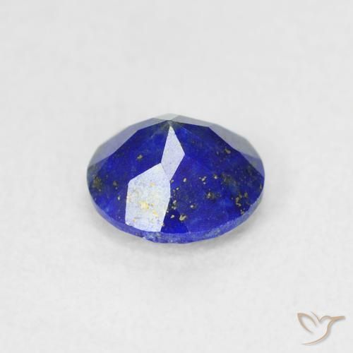 Lapis Lazuli Gemstone in 6 mm (calibrated) Size for Sale, Lapis Lazuli Stone in Medium Blue Color