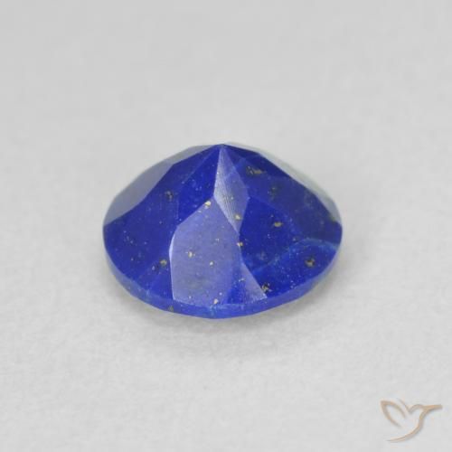 Lapis Lazuli Gemstone in 6 mm (calibrated) Size for Sale, Lapis Lazuli Stone in Bright Blue Color