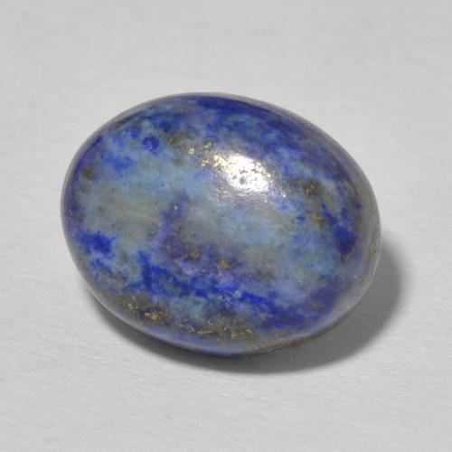 8.88 ct Blue Lapis Lazuli Stone, Natural Lapis Lazuli in Oval Cabochon Shape for Sale