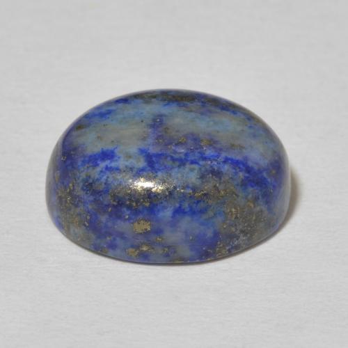 Lapis Lazuli Gemstone in 13.6 x 10.9 mm Size for Sale, Lapis Lazuli Stone in Medium Blue Color