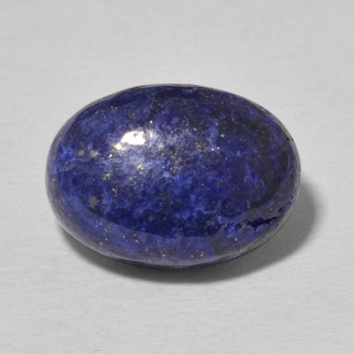 7.50ct Natural Dark Blue Lapis Lazuli, Oval, Opaque