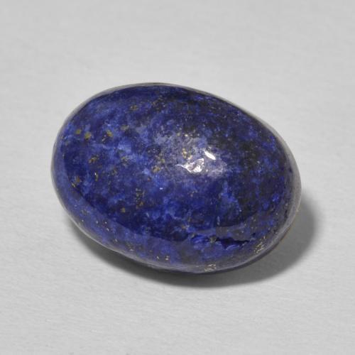 7.50 ct Blue Lapis Lazuli Stone, Natural Lapis Lazuli in Oval Cabochon Shape for Sale