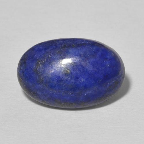 6.86ct Natural Electric Blue Lapis Lazuli, Oval, Opaque