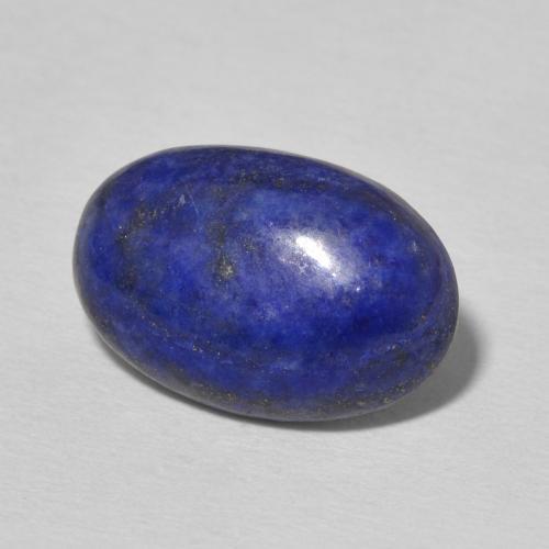6.86 ct Blue Lapis Lazuli Stone, Natural Lapis Lazuli in Oval Cabochon Shape for Sale