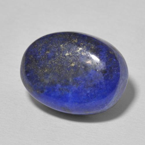 12.35 ct Blue Lapis Lazuli Stone, Natural Lapis Lazuli in Oval Cabochon Shape for Sale