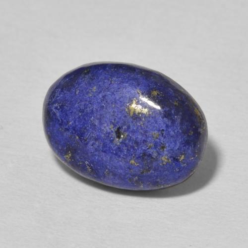5.58 ct Blue Lapis Lazuli Stone, Natural Lapis Lazuli in Oval Cabochon Shape for Sale
