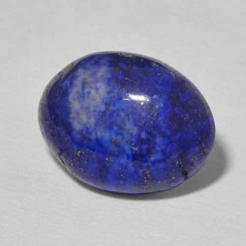 8.43 ct Blue Lapis Lazuli Stone, Natural Lapis Lazuli in Oval Cabochon Shape for Sale