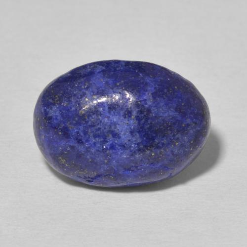 7.52ct Natural Dark Blue Lapis Lazuli, Oval, Opaque