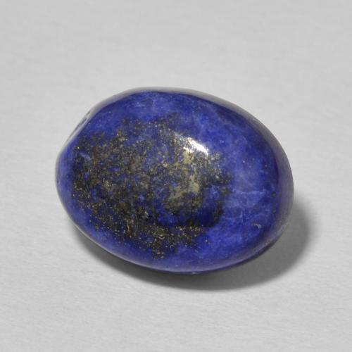 7.23 ct Blue Lapis Lazuli Stone, Natural Lapis Lazuli in Oval Cabochon Shape for Sale